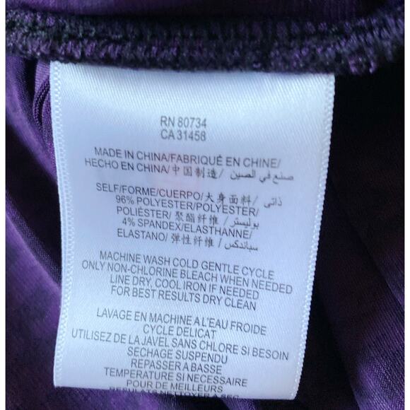 BCBGeneration Womens Size Medium Sleeveless Pleated Cocktail Tank Sheath Dress - Picture 8 of 9